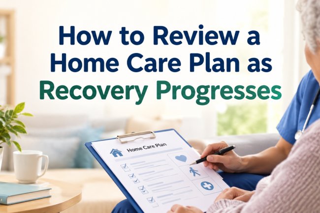 How to Review a Home Care Plan as Recovery Progresses