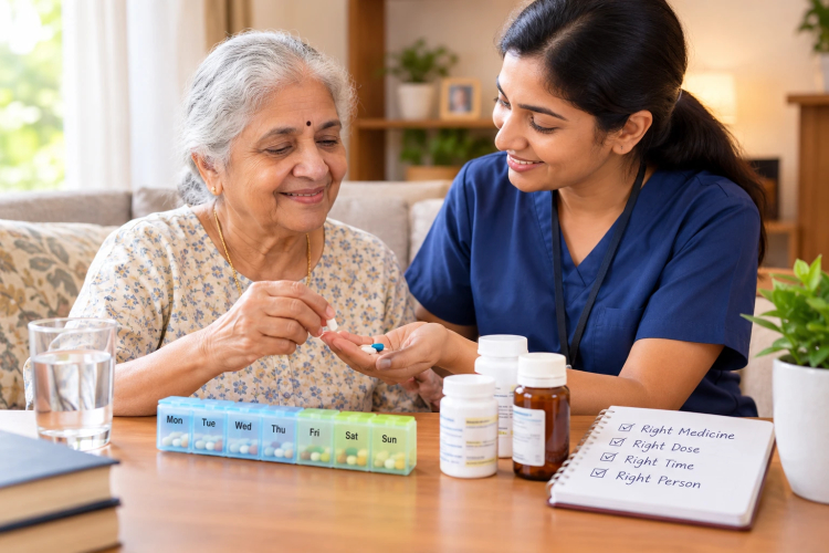 Medication Management Tips for Seniors Receiving Care at Home