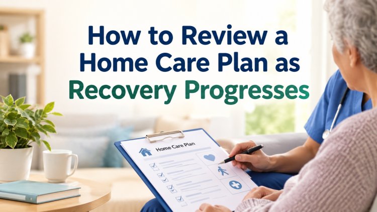 How to Review a Home Care Plan as Recovery Progresses