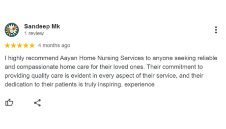 Home nursing services review